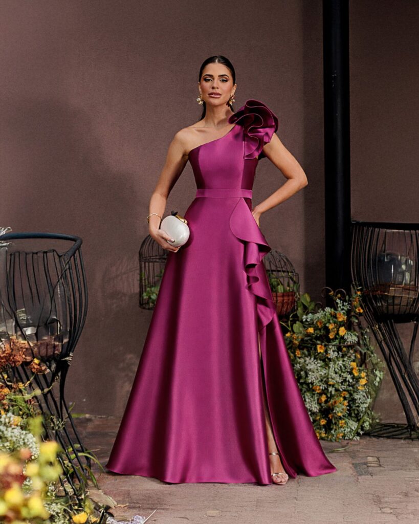 vestido roxo